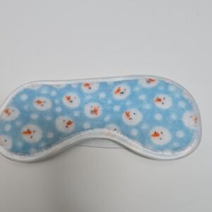 Blue Snowman Sleep Mask for Child